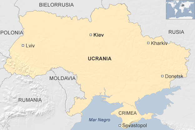 Un grupo armado prorruso toma las sedes del Parlamento y Gobierno en