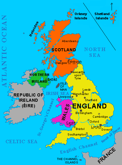 mapa uk