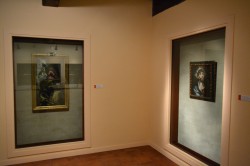 Detalle de los dos "Grecos" que alberga el Museo