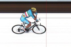 Nibali vencedor 10a etapa del Tour visto desde la fotofinish de meta. Foto: A.S.O.