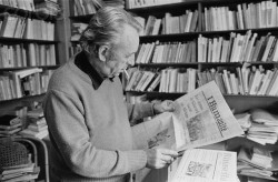 Philosopher Louis Althusser Reading