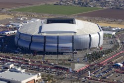 Estadio de los Arizona Cardinals que se disputará la Super Bowl.