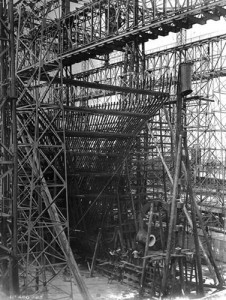 Construcción del Titanic
