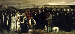 Gustave_Courbet Entierro en Ornams